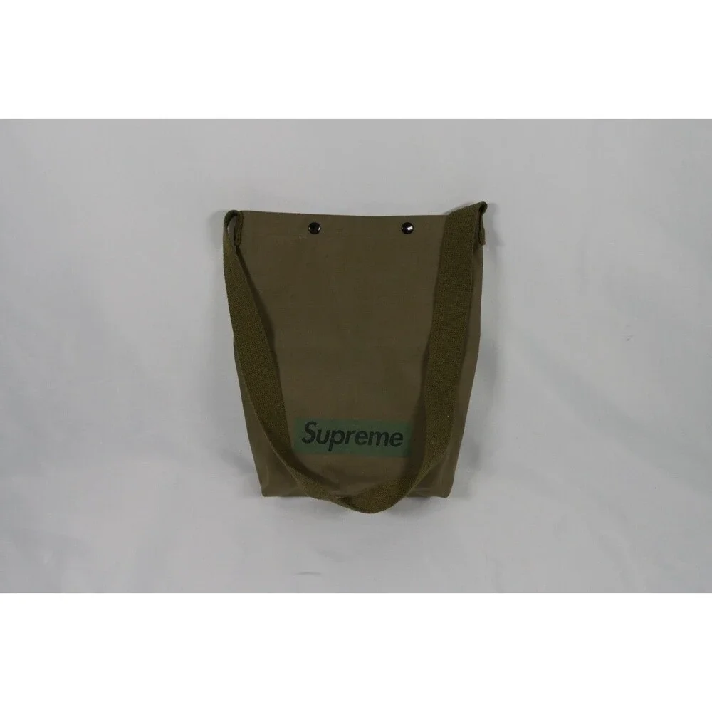 Supreme Military Green Box Logo Shoulder Bag RARE 2010